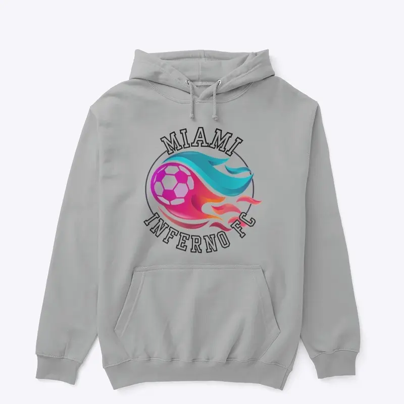 Miami Inferno FC LOGO hoodie